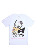 Hello Kitty Cinnamoroll And Kuromi Graphic Relaxed Tee thumbnail 1