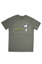 T-shirt décontractée imprime? graphique Camp Snoopy Birds thumbnail 1