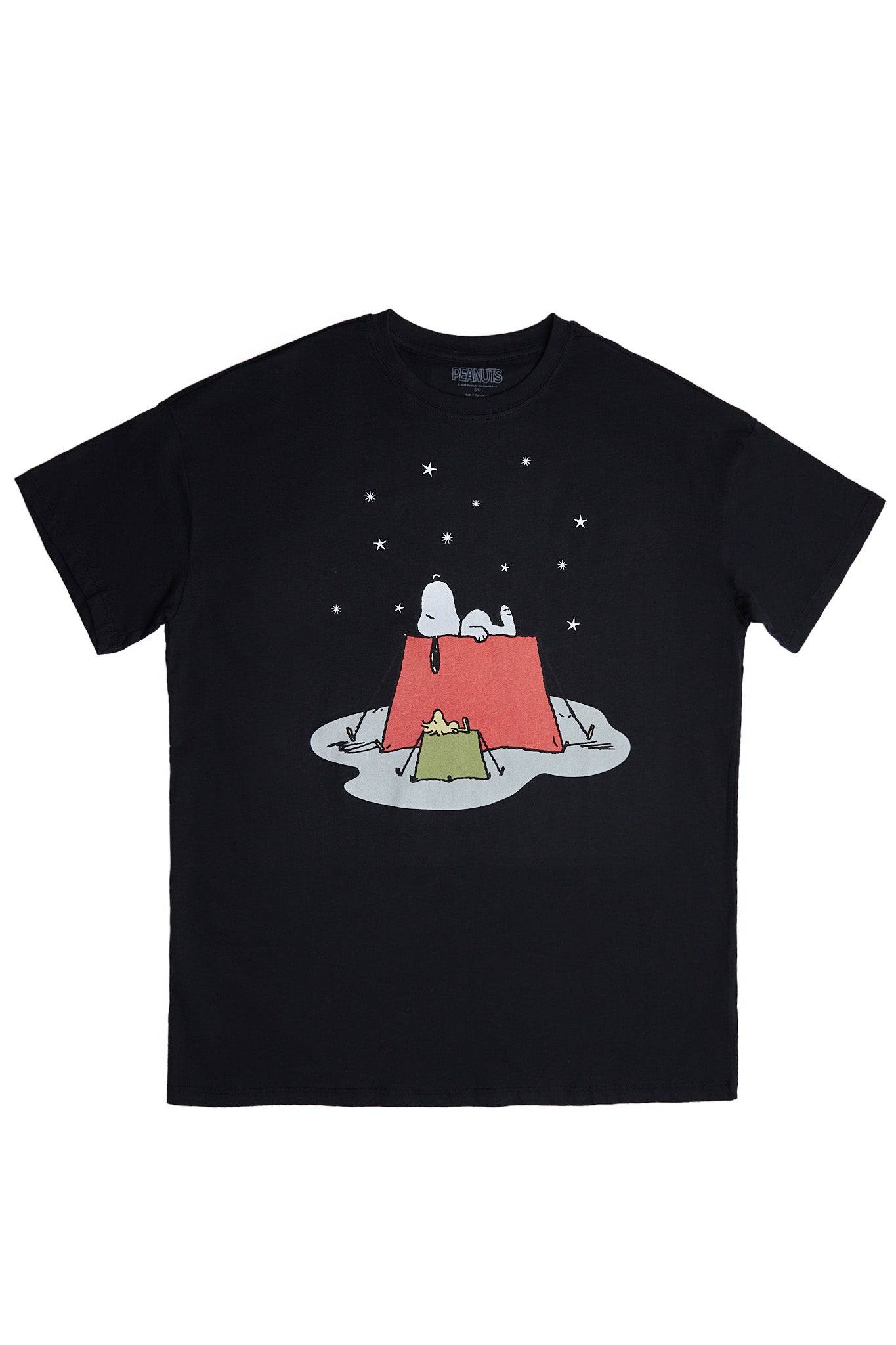 Camp Snoopy Campsite  Graphic Relaxed Tee