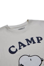 T-shirt décontractée imprime? graphique Camp Snoopy Graphic thumbnail 2