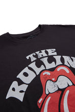 T-shirt décontracté imprimé graphique The Rolling Stones thumbnail 2