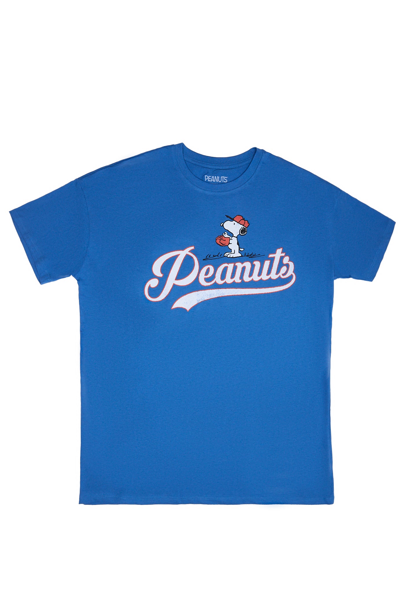 Peanuts Snoopy Baseball Graphic Relaxed Tee