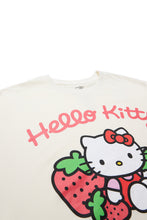 T-shirt décontracté imprimé graphique Hello Kitty Stawberry thumbnail 2