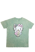 T-shirt décontracté imprimé graphique Hello Kitty Mermaid thumbnail 1