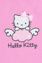 Hello Kitty With Ribbon Bow Graphic Baby Tee thumbnail 2