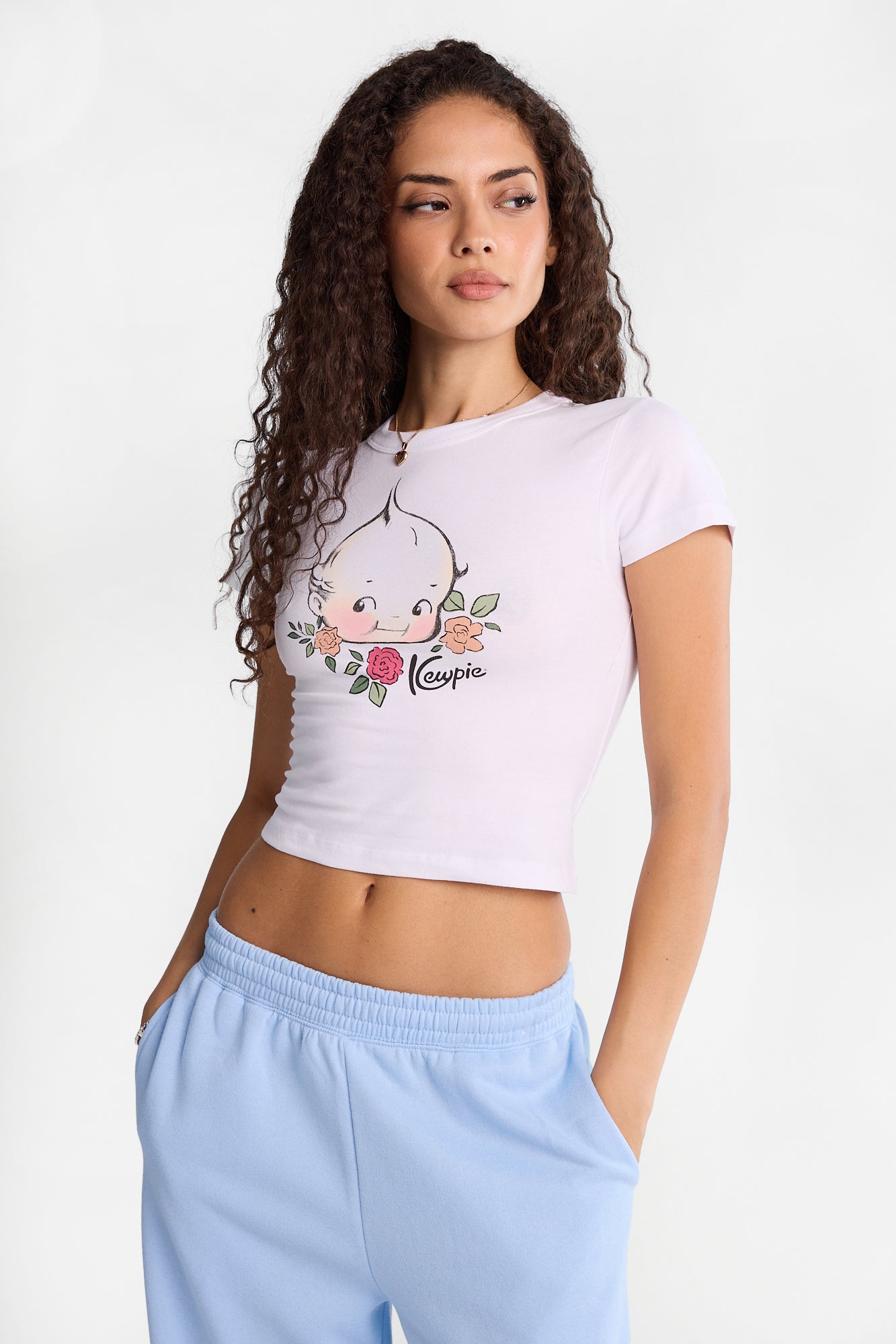 T-shirt ajusté imprime? Kewpie