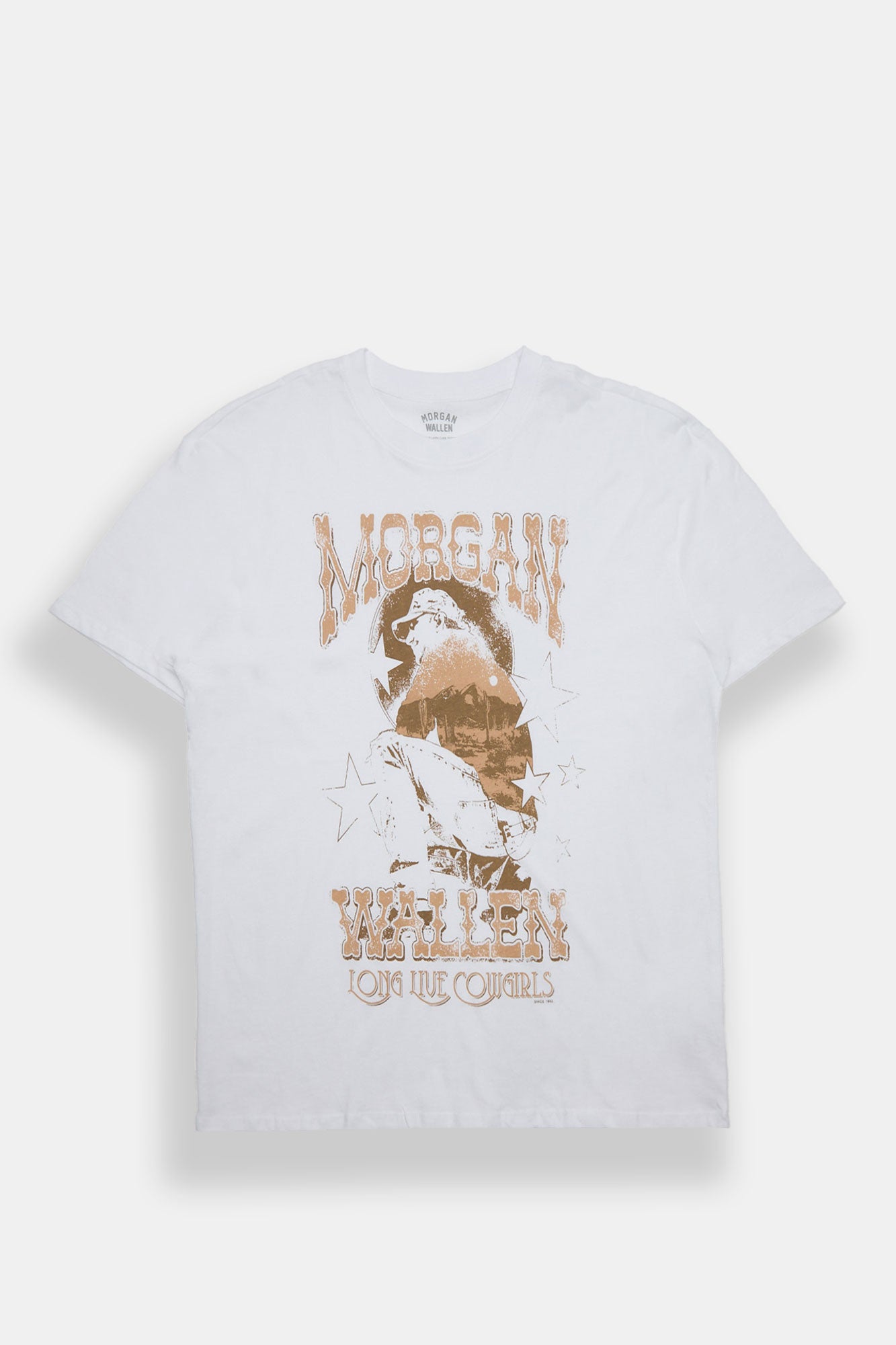 T-shirt coupe garçonne imprimé Morgan Wallen
