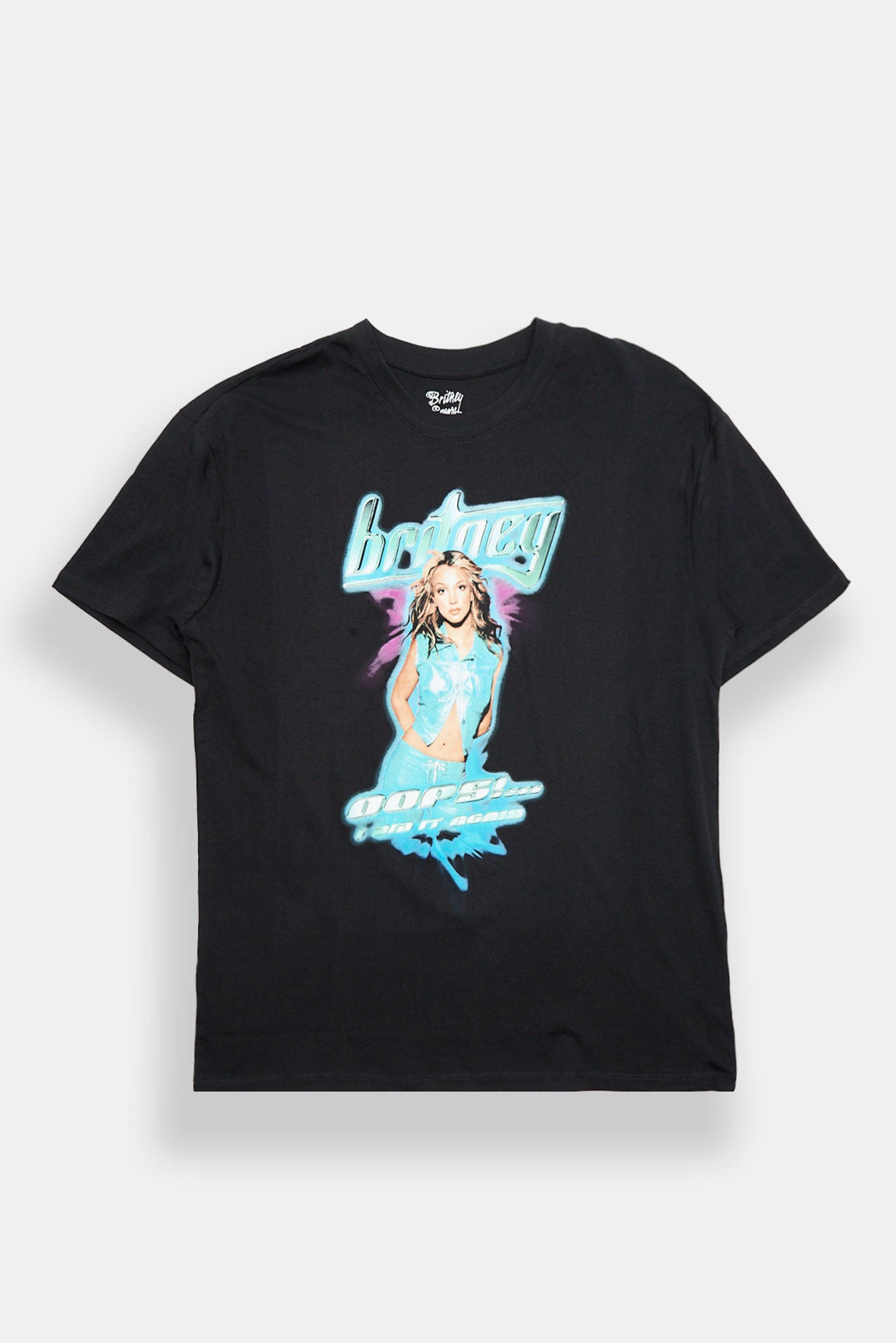 T-shirt coupe garçonne imprimé Britney Spears Oops I Did It Again