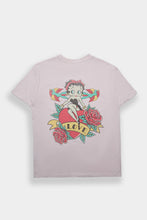 Betty Boop Rose Graphic Boyfriend Tee thumbnail 2