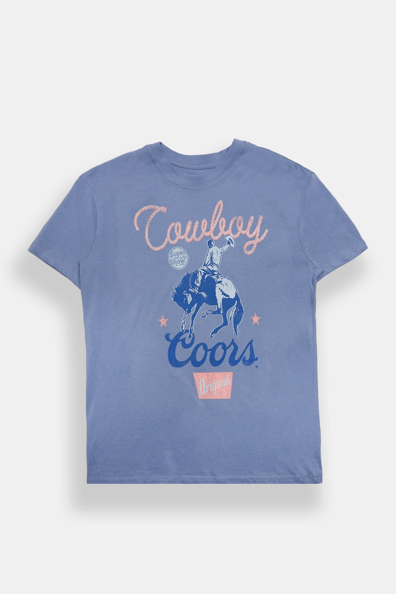 Coors Original Rodeo Season Cowboy Graphic Relaxed Boyfriend Tee