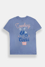 T-shirt coupe garçonne décontractée imprimé Coors Original Rodeo Season Cowboy thumbnail 1