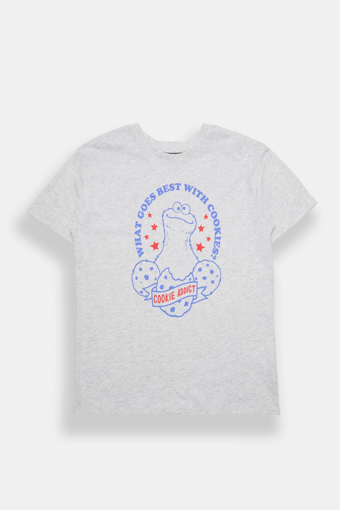 Cookie Monster Graphic Boyfriend Tee