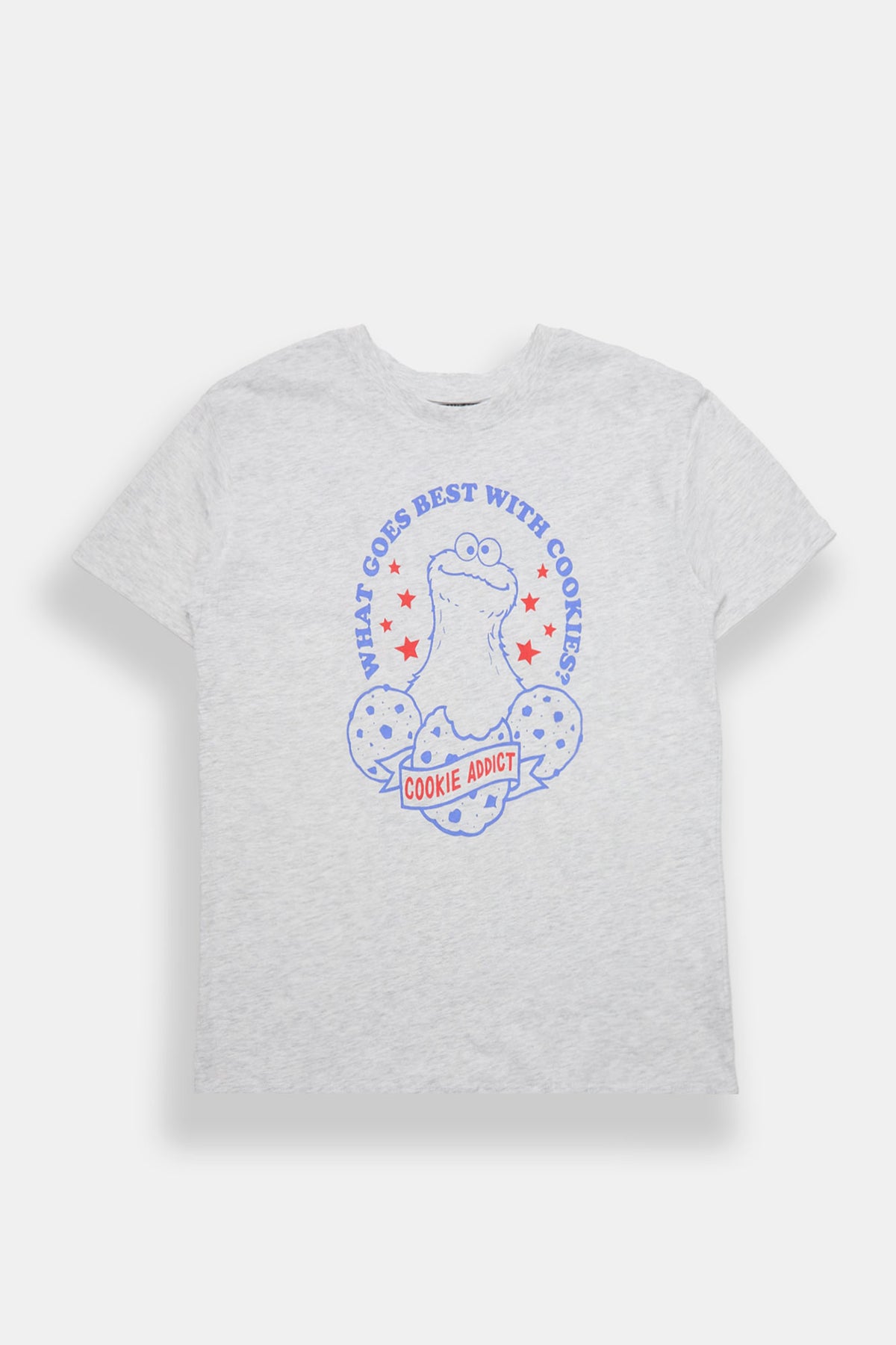 Cookie Monster Graphic Boyfriend Tee
