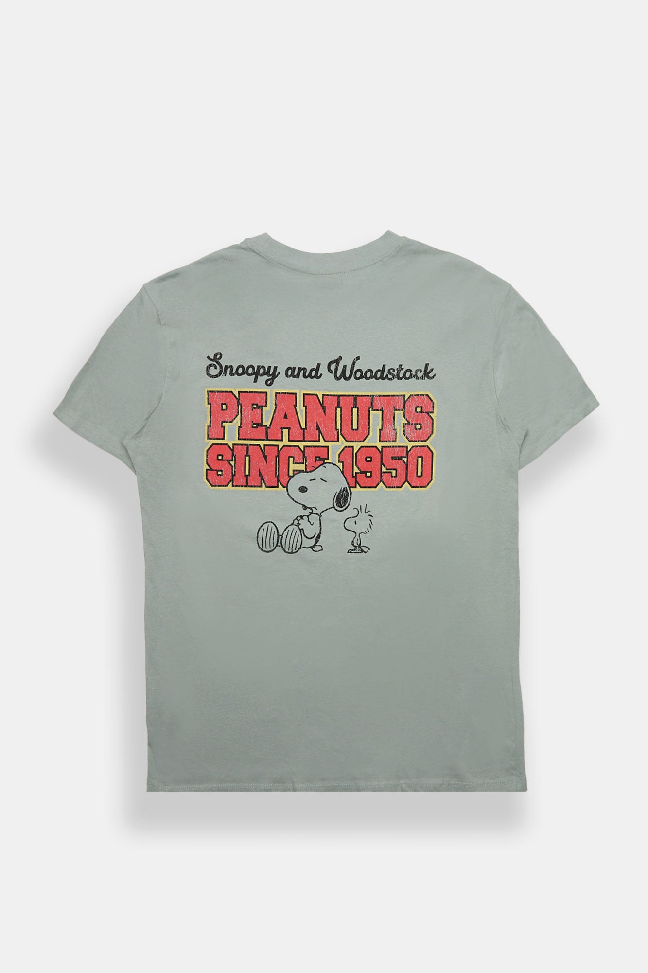 Peanuts Since 1950 Snoopy & Woodstock 96 Graphic Boyfriend Tee