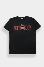 Betty Boop Cherry Graphic Super Soft Boyfriend Tee thumbnail 1