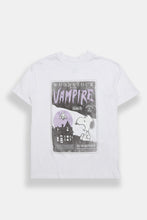 T-shirt coupe garçonne imprimé Peanuts Snoopy vampire thumbnail 1