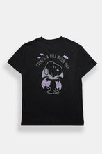 T-shirt coupe garçonne imprimé Peanuts Halloween thumbnail 1