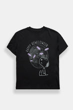 T-shirt coupe garçonne imprimé Peanuts Halloween thumbnail 2