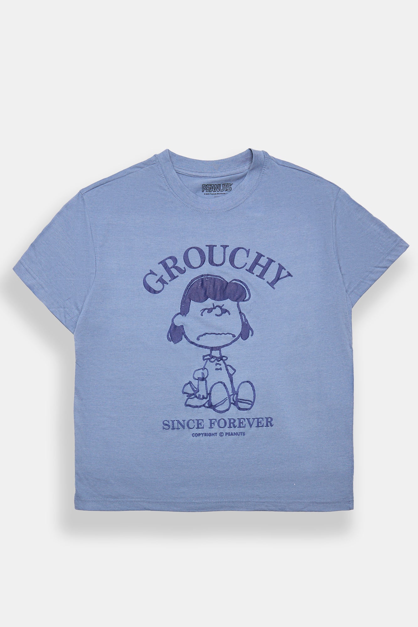 Grouchy Since Forever Lucy Van Pelt Graphic Relaxed Boyfriend Tee