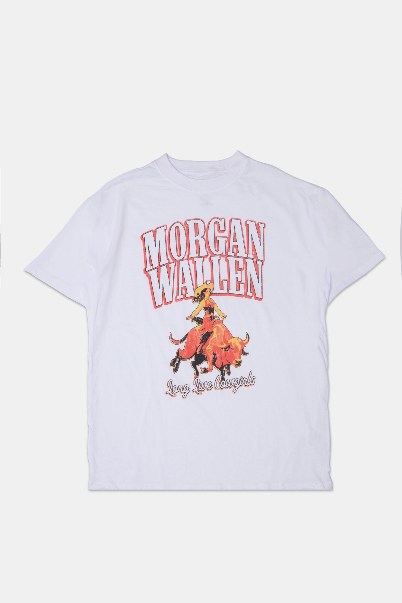 T-shirt coupe garçonne graphique Morgan Wallen