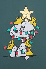 T-shirt coupe garçonne imprimé Peanuts Snoopy étoile thumbnail 2
