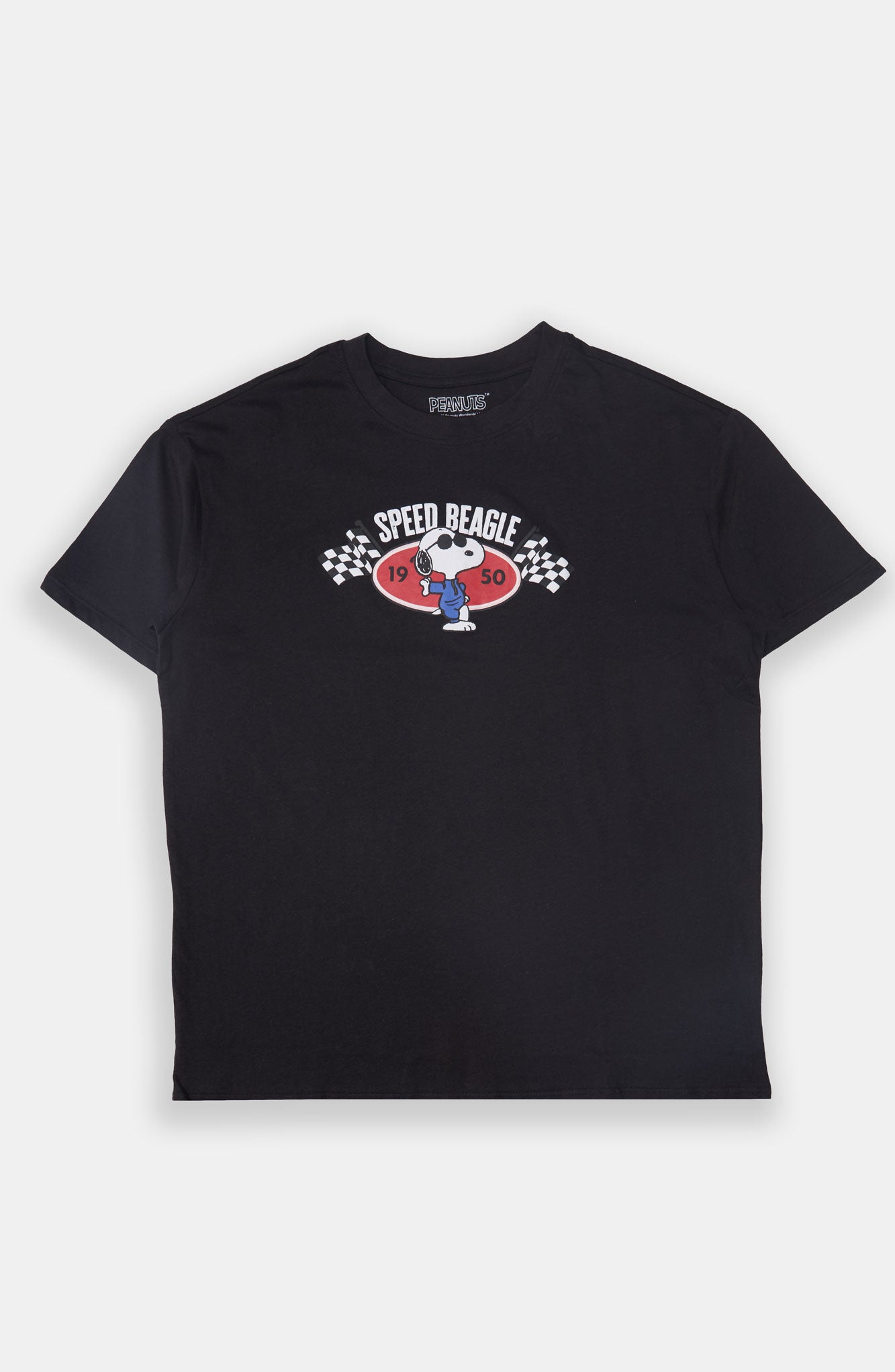 Peanuts Speed Beagle Graphic Boyfriend Tee