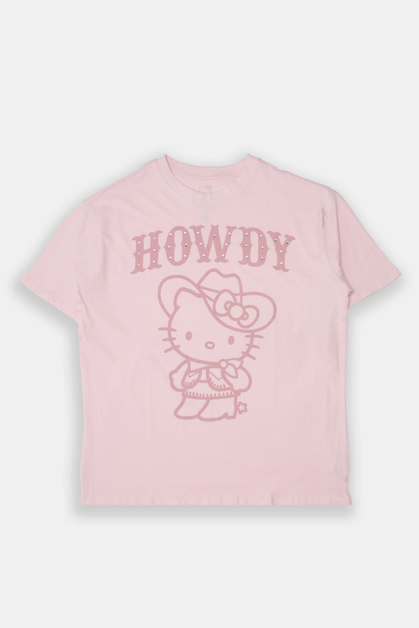 Hello Kitty Howdy Graphic Boyfriend Tee