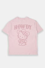 T-shirt coupe garçonne imprime? graphique Hello Kitty Howdy thumbnail 1