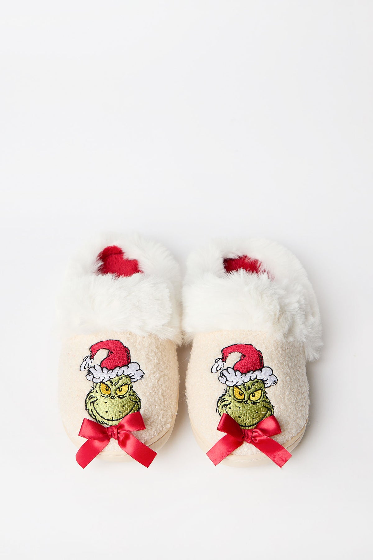 The Grinch 3D Plush Slippers