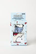 Chaussettes douillettes imprimées Peanuts Snoopy paquet de 2 thumbnail 1