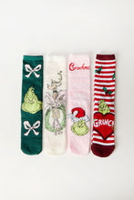 Giftable Box The Grinch Cozy Crew Socks 4-Pack thumbnail 2