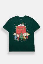 Peanuts Snoopy Doghouse Holiday Graphic Relaxed Tee thumbnail 1