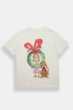 T-shirt décontracté imprime? graphique Cindy Lou et Max couronne des fêtes thumbnail 1