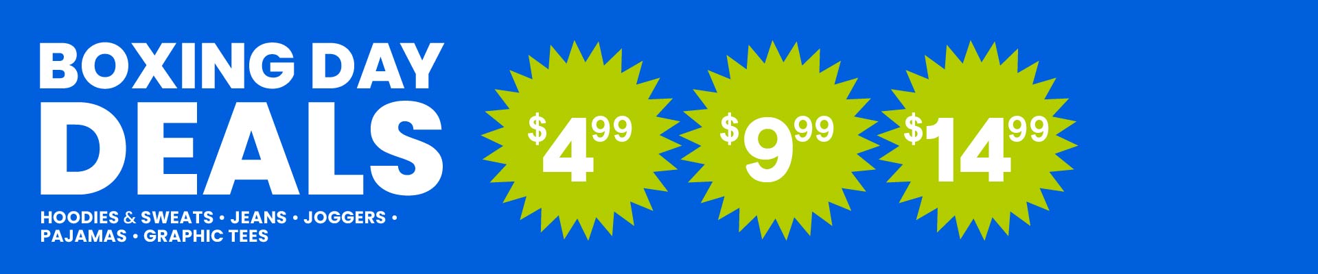 Boxing Day Deals – Bluenotes